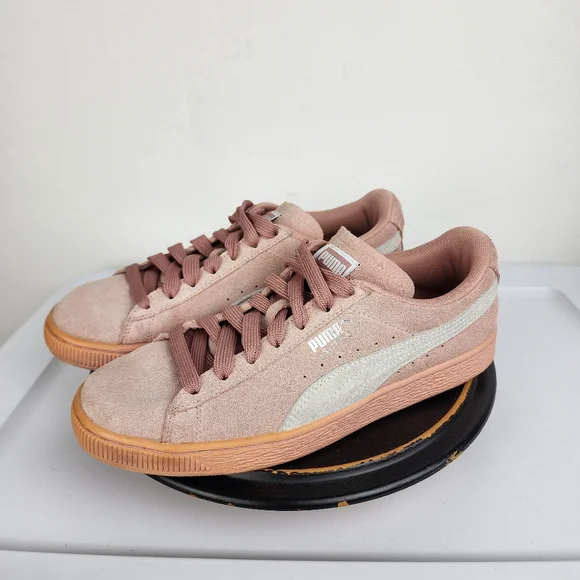 Puma Women's Suede Classic Sneakers in Dusty Pink Size 9.5 - Picture 12 of 12